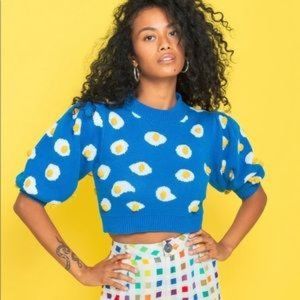 BRUNCH (M/L) SWEATER Egg Knit Top